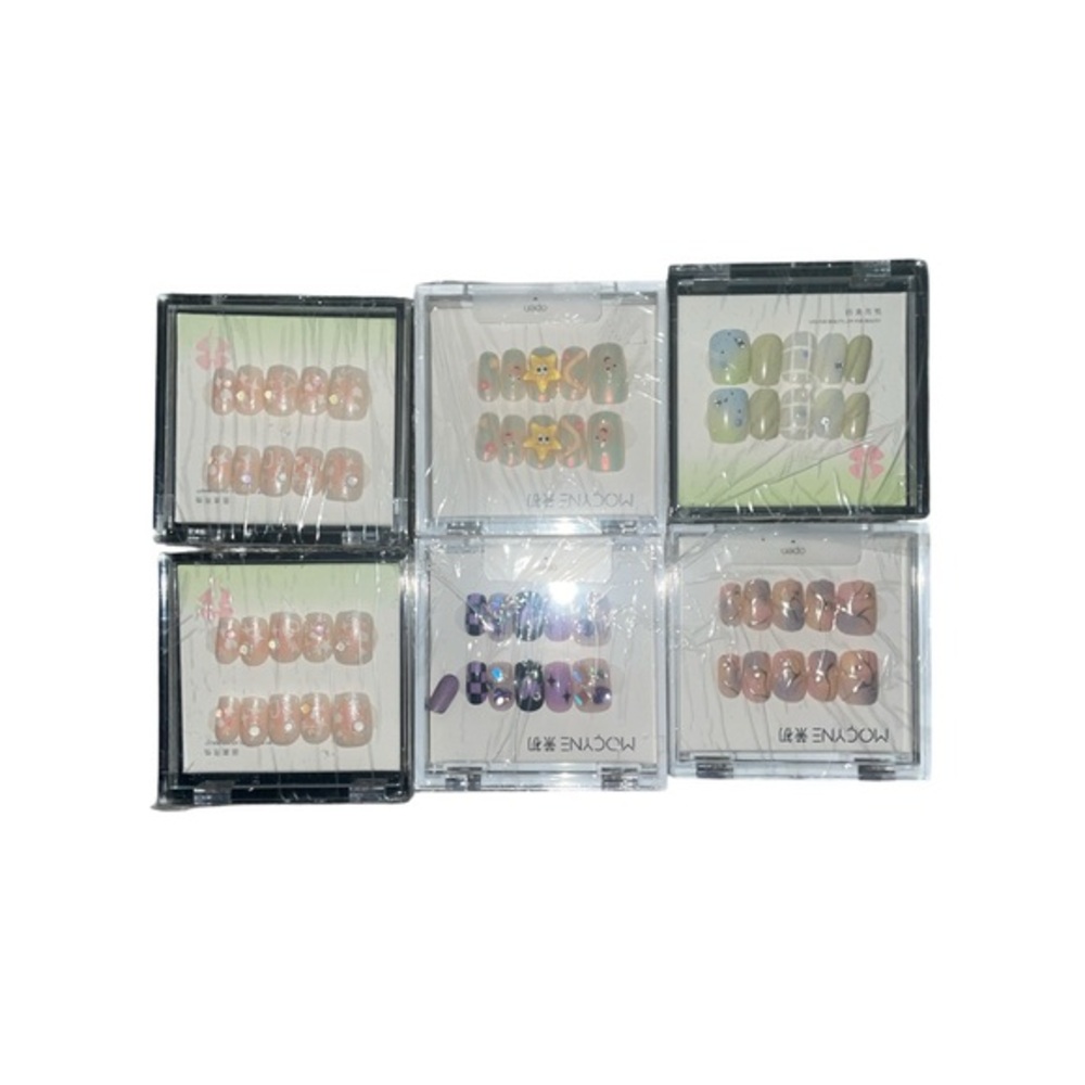 Handmade High Quality Press-on Nails set of 6